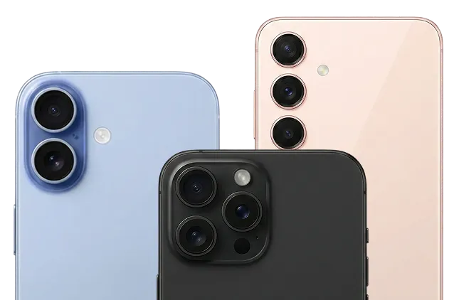 Image of 3 mobile devices